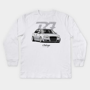 A4 B7 Kids Long Sleeve T-Shirt